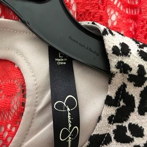 Jessica Simpson leopard dress size large